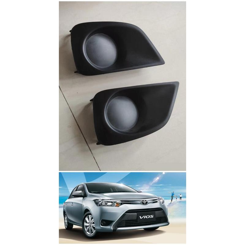 Vỏ đèn sương mù, Vỏ đèn sương mù, Vỏ cản, cho Toyota Vios 2013 2014 2015 2016 2017 2018 NCP150 supman gen3, ZR 0