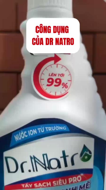 Product Introduction of Xịt Tẩy Rửa Đa Năng Dr Natro 500ml Làm Sạch Dầu Mỡ, Tẩy Cặn Canxi, Lau Bếp Ga, Vệ sinh Đồ Da, lau Đá Kính, Lau Đồ Nhựa, Giày Dép, Đồ Gỗ 0