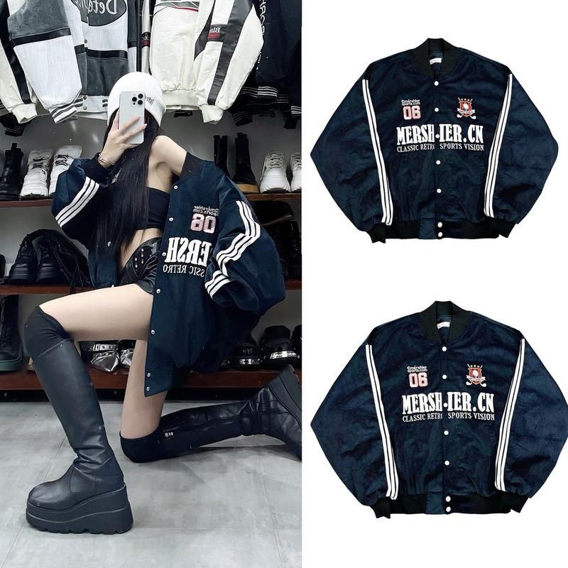 Mẫu 06 Xanh Đen. Áo Khoác Nam Nữ Unisex Freesize Form Rộng 0