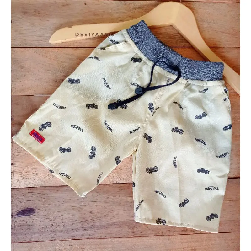 Paket 50 ribu isi 5 pcs Celana Anak umur 3 - 13 tahun / Celana Anak Printing Sablon Motif Fashion 5