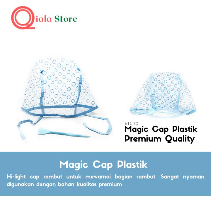 Magic cap Topi Pewarna rambut Plastik highlight rambut - Shop | Tokopedia