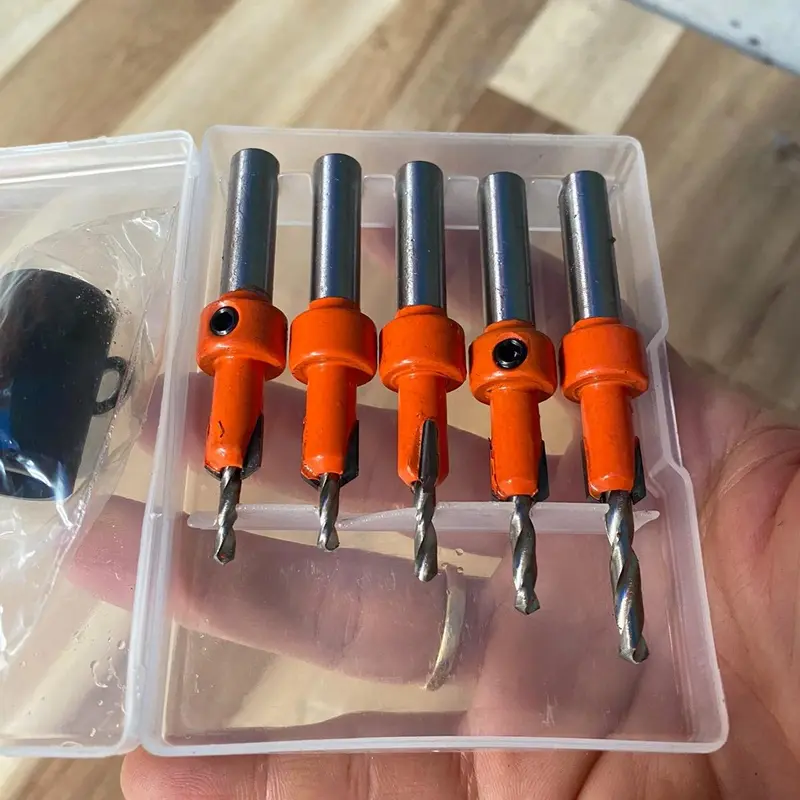 Kìm  Bấm Nẹp Che Lỗ Vít, Bù Lon(không vĩ) 8mm,10mm,15mm. Bộ Khoan Vít Chìm 5