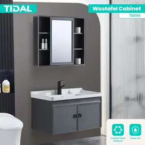 Wastafel Kabinet Kamar Mandi Cermin Mnimalis Modern Tidal TD066