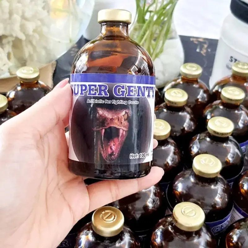 Super Genty lọ 10ml dùng cho gà bị tang 1
