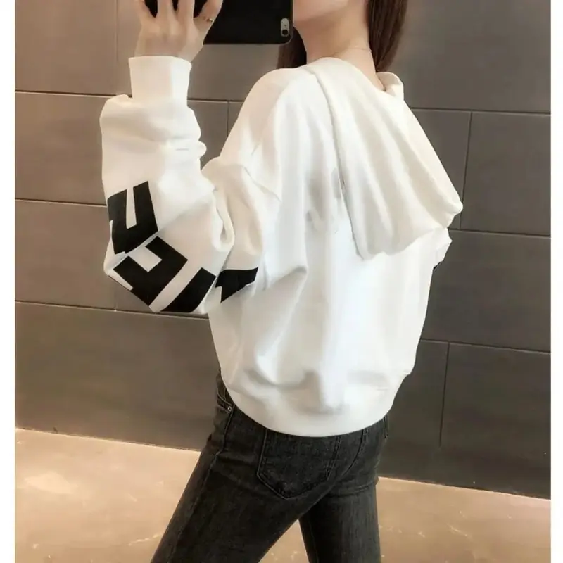 (SAN) Save Croope Oversize Sweater Fleece Hoodie & Sweatshirt Fashion Wanita 1