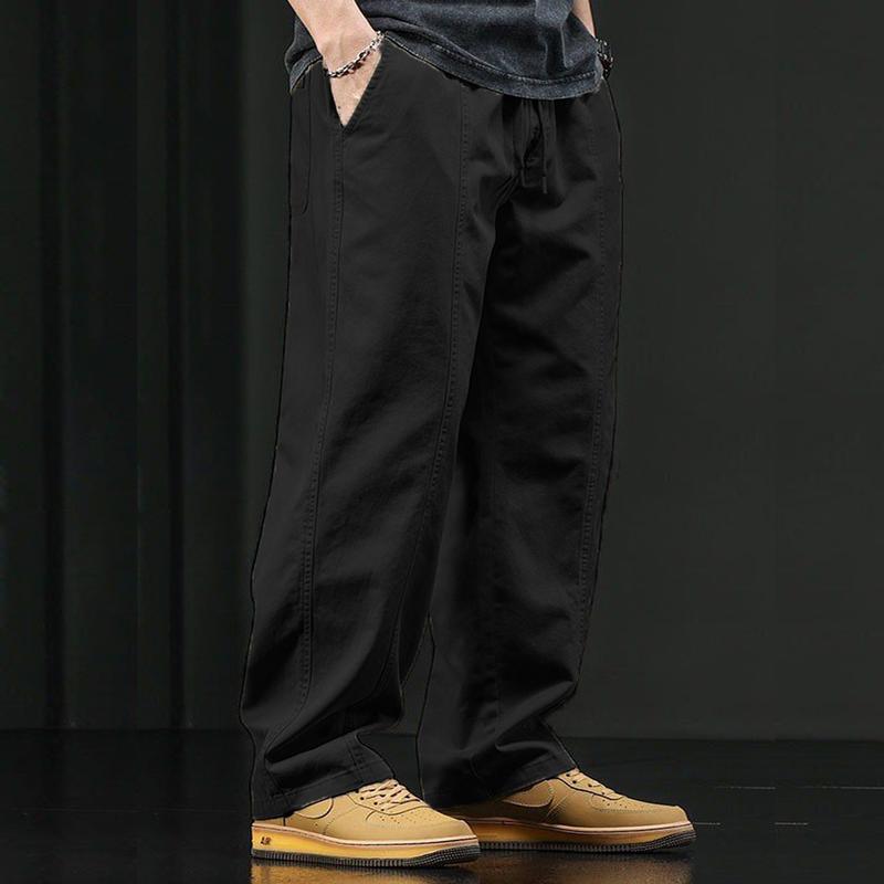 Quần Dài Kaki Nam Form Suông Dáng RỘng, Cạp Chun Thoải Mái Vận ĐỘng, Siêu Hot - QKK18 2