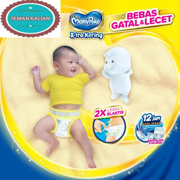 MamyPoko Pants X-tra Kering - Popok Celana All Size (S-XXL)  1 Pack - Ultra Jumbo 1