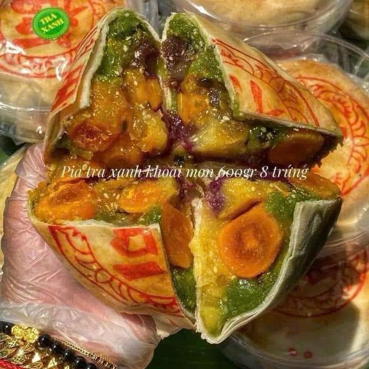 BÁNH PÍA MIX VỊ 8 Trứng 550gr