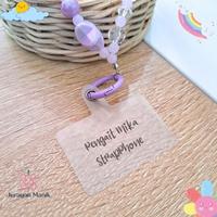 1pcs GANTUNGAN TALI HP -LANYARD HP CARD MIKA BENING ANTI JATUH ...