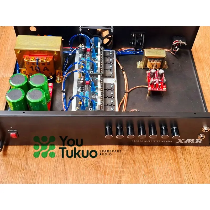 power amplifier rakitan 10 ampere ct 45v TOA / MID high 3