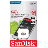 Gambar SanDisk microSDHC Ultra 64GB 100MB/s - (SDSQUNR-064G-GN3MN) dari GGSTORESBY Kota Surabaya 3 Tokopedia