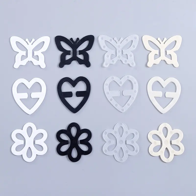 Butterfly Heart-Shaped Plum-Shaped South Korea Invisible Underwear Anti-Skid Buckle Cross Shoulder Strap Buckle Bra Invisible Snap Bra Anti-Buckle