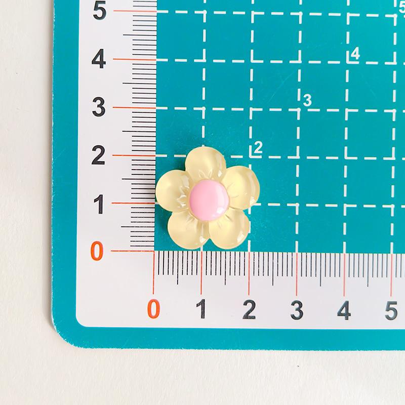 Phụ Kiện Resin Hoa Trong Suốt, Phong Cách Hoạt Hình, Keo Kem Tự Làm, Thiết Kế Dễ Thương, Nam Châm Tủ Lạnh, Kẹp Tóc, Nhãn Dán Chân Đế Điện Thoại 8