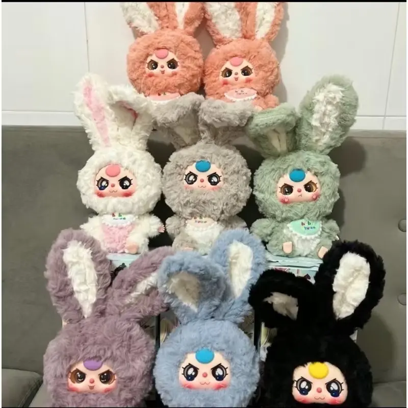 ￼[ Hàng Sẵn ] Rep 1:1 Baby three thỏ thị trấn lily rabbit baby three túi mù búp bê hộp ngẫu nhiên baby three Thú Bông Đồ Chơi Thú Nhồi Bông 2