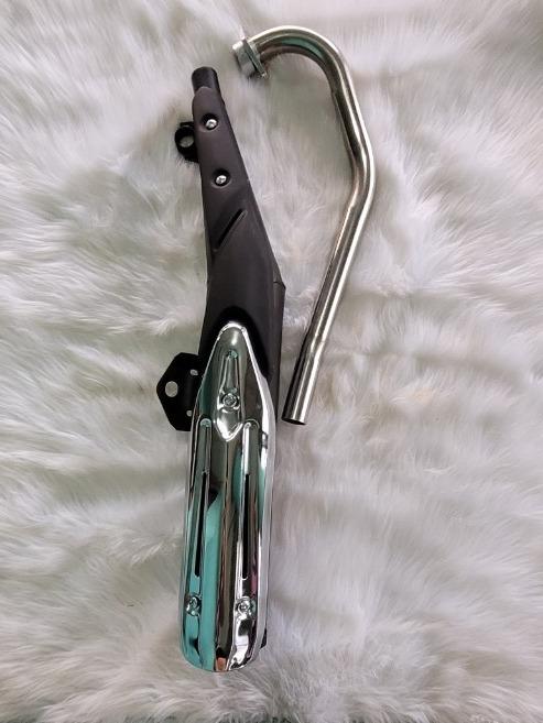 ỐNG XÃ XE MÁY PÔ EX 135 CỔ RỜI GẮN EX 135,EX 2010 SI cổ dài cắt bớt rồi gắn Phụ Tùng