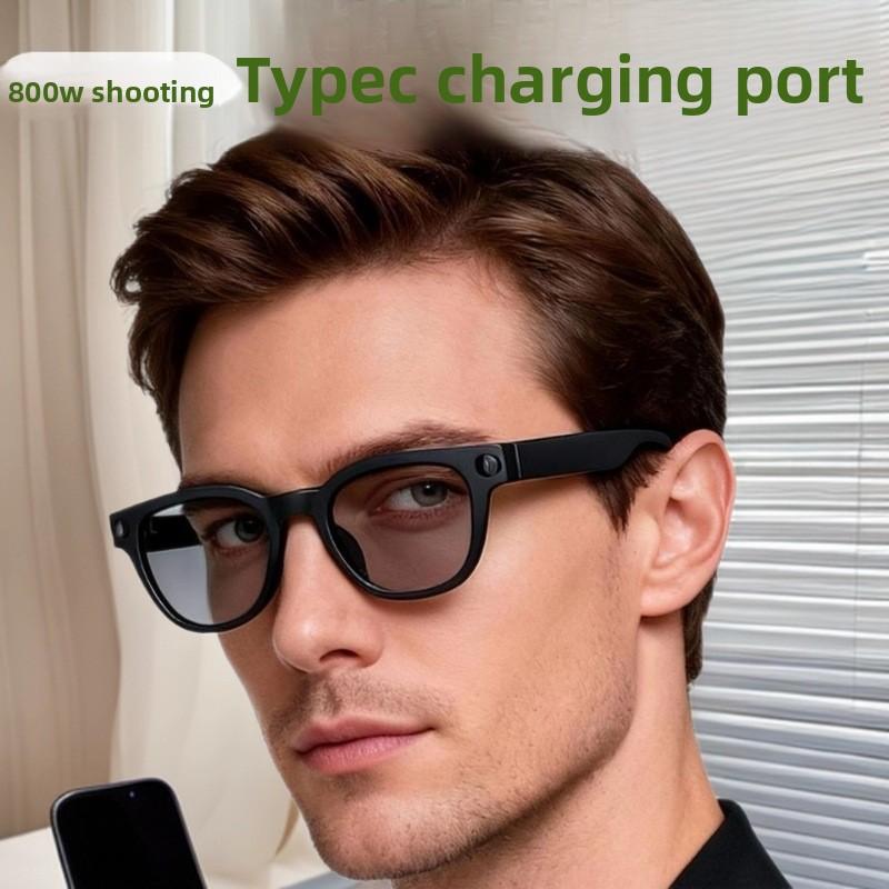 New typeC charging port Ai smart glasses with 8 million camera high-definition photo and video AI object recognition