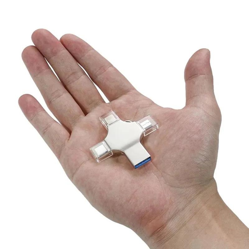 Product Introduction of Ổ đĩa Lung Linh 1TB 4 trong 1, Sản phẩm Chính hãng 100%, Ổ Đĩa Cầm Tay OTG Thẻ nhớ USB 3.0, Loại C tốc độ nhanh, Tương thích với Apple, Android và PC, [Hàng Có Sẵn] [Thanh Toán Khi Nhận Hàng] 3