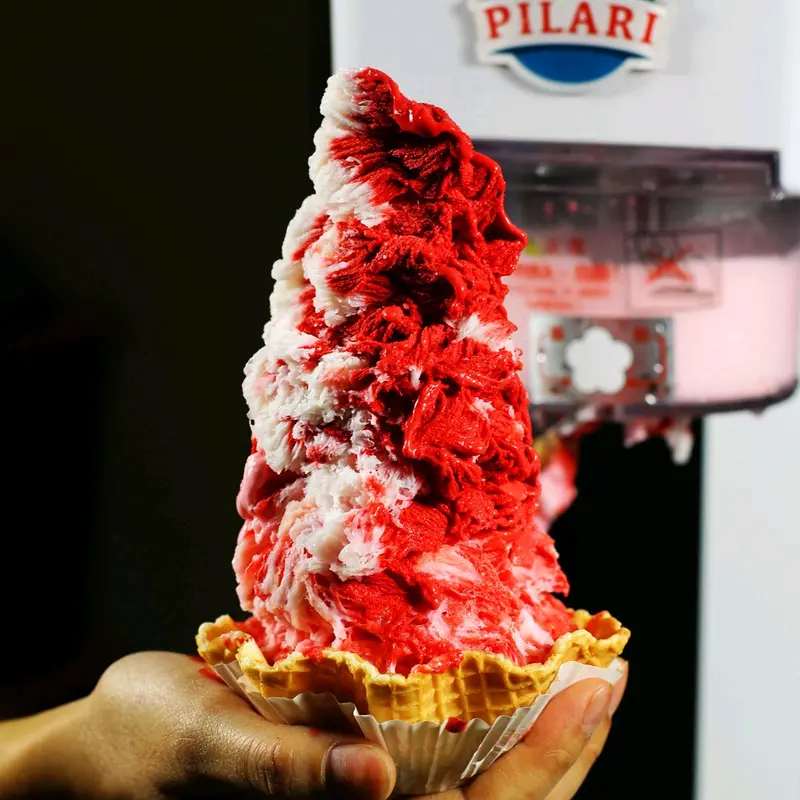 Snowice Maker PILARI , Mesin Es Serut, Shaved Ice Machine - Blade Stainless 7