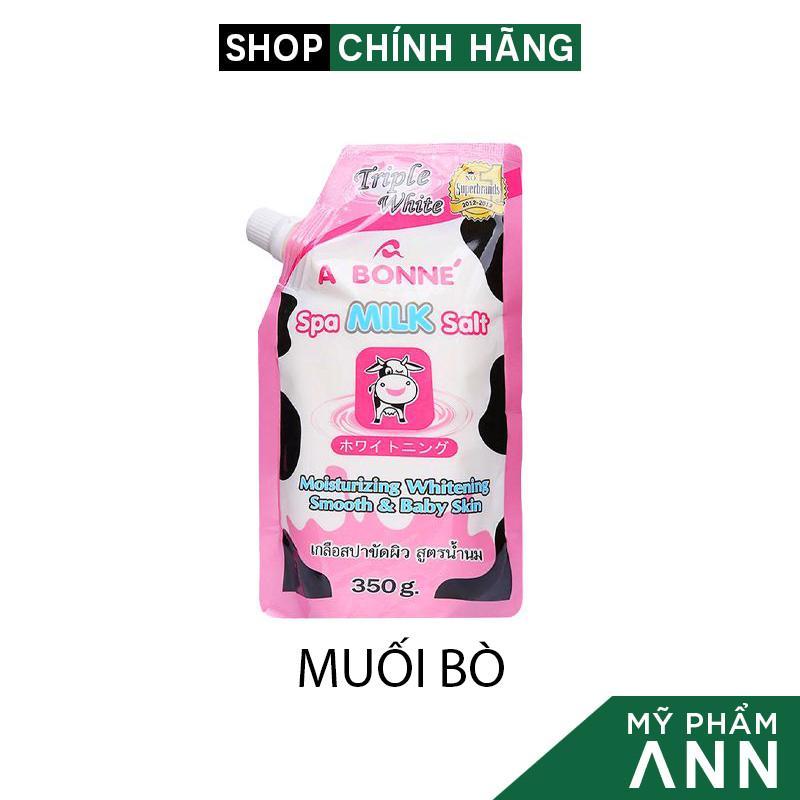 Muối Tắm Sữa Bò A Bonne Thái Lan Hỗ Trợ Tẩy Tế Bào Chết Body