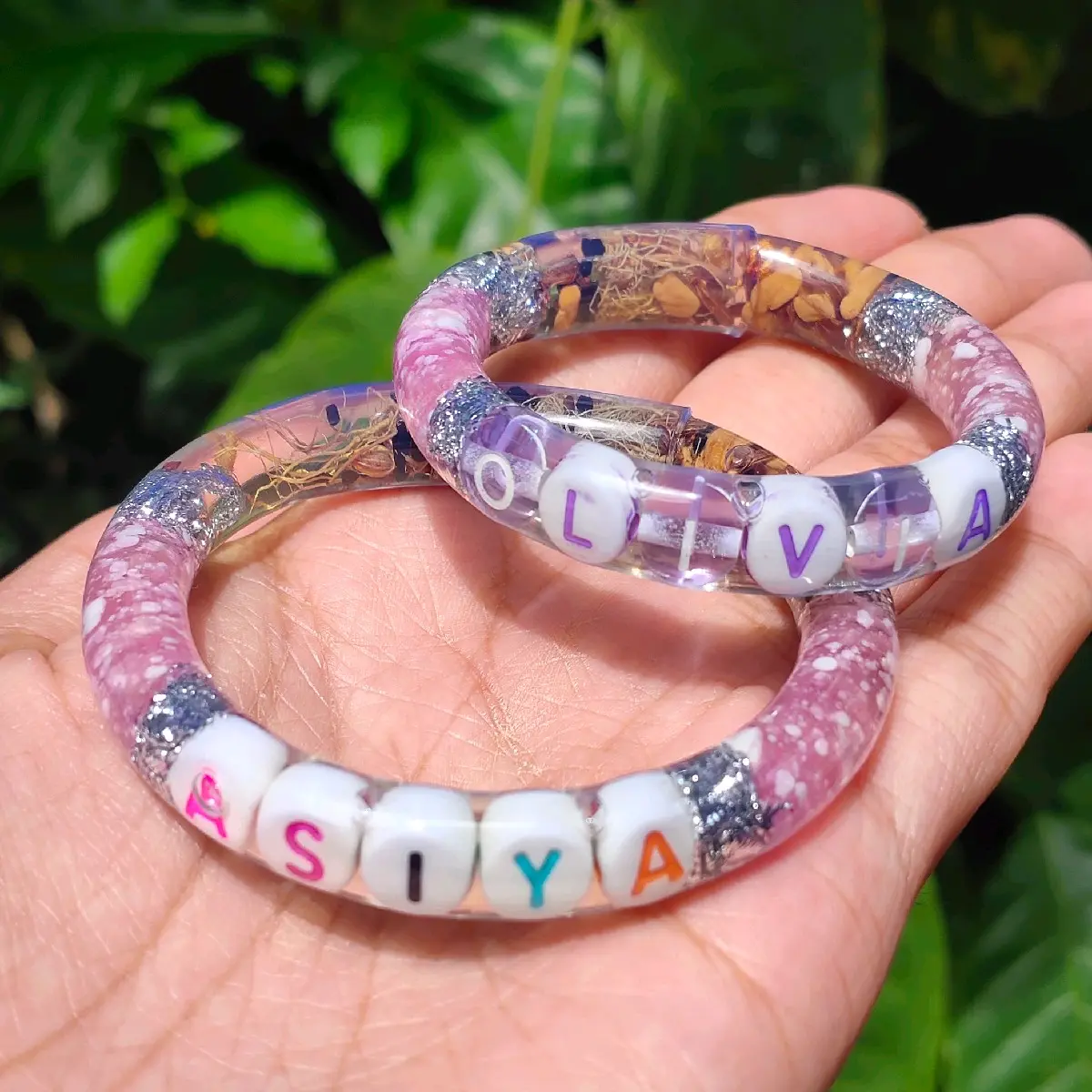 gelang nama Harian/gelang sawan Anak Hitam Dewasa