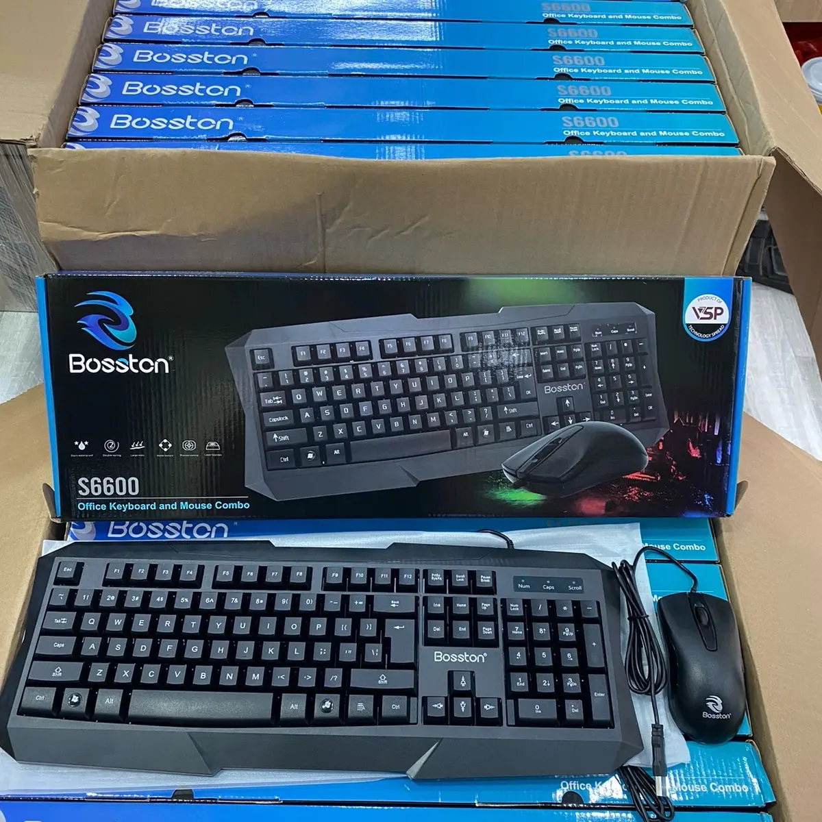 Bàn phím chuột Boston cổng usb new