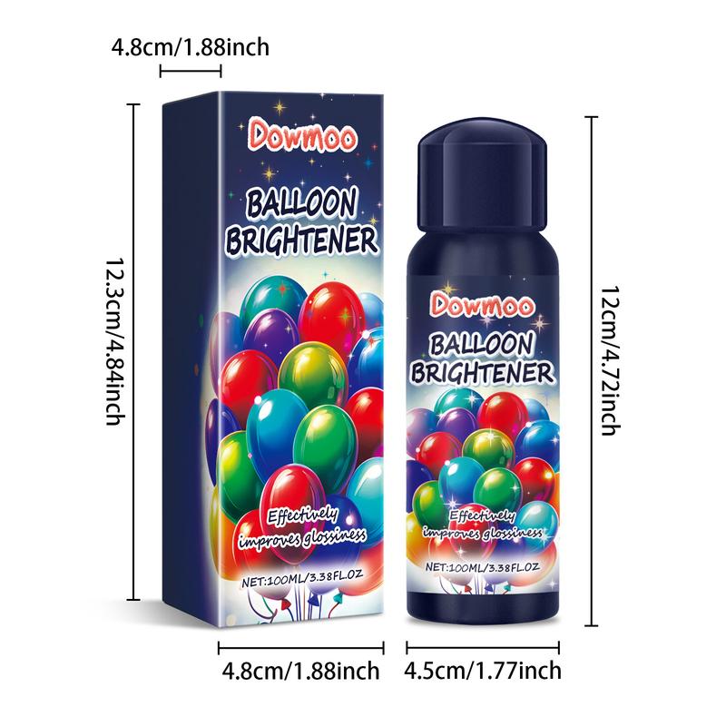 Product Introduction of Dowmoo Party Balloon Brightener Enhances Party Atmosphere Balloon Long-lasting Glossy Surface Texture Brightener 3