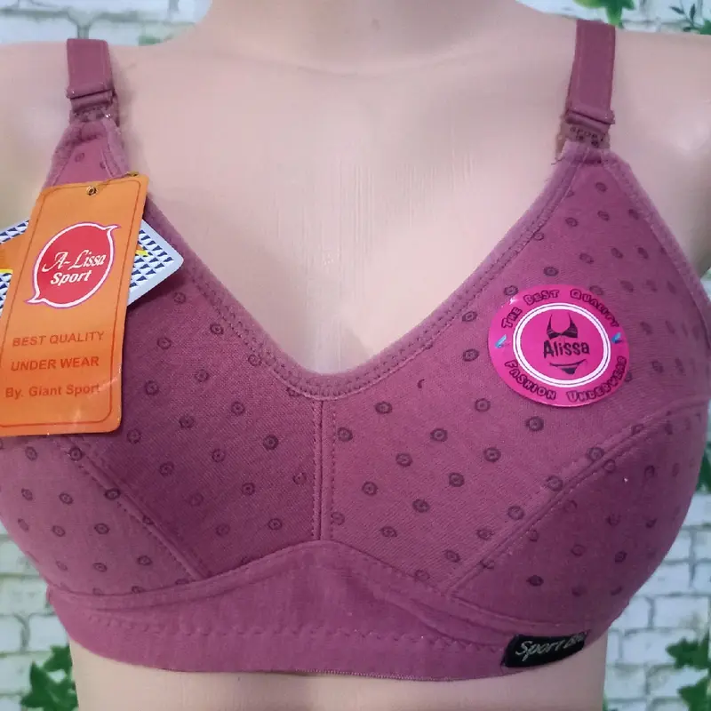 sportbra polkadot DEWASA (per 3 PCS ) size (34 s/d 42) produksi sendiri/tangan pertama 3