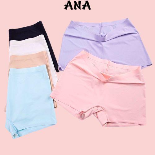 Quần su mặc váy thoáng mát, Quần đùi mặc trong váy ôm body, không lộ viền ÂNA181 Nữ Quần Lót