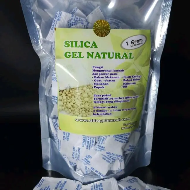 Silika gel natural Silica gel khusus makanan kering dan bahan olahan kering 1