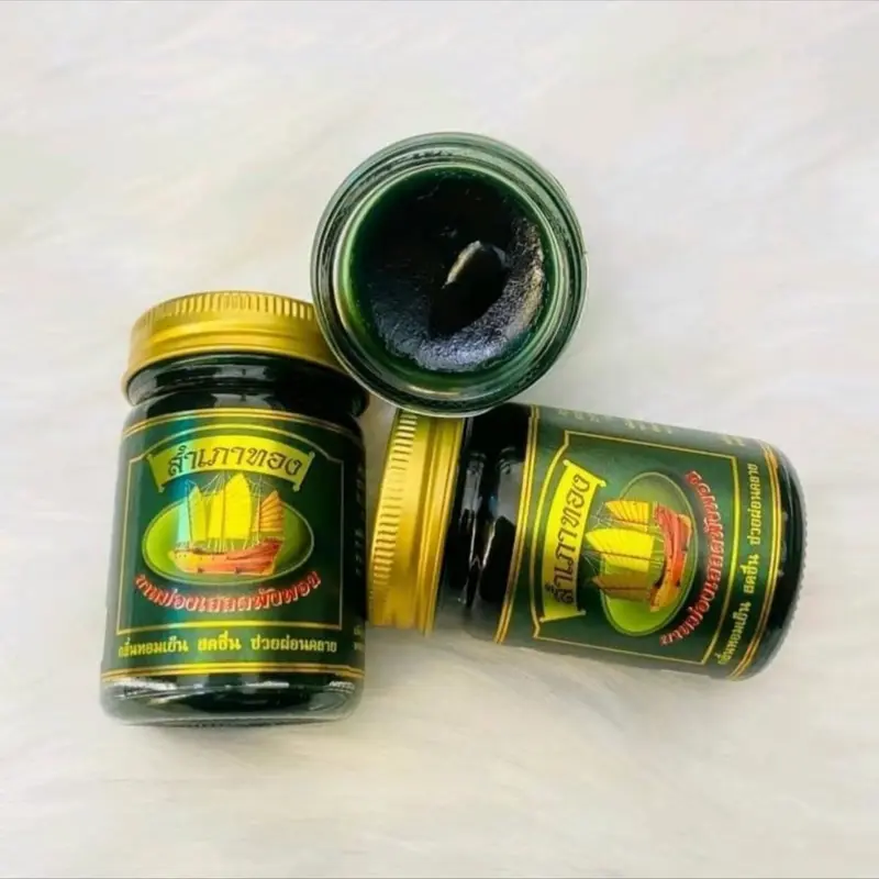 ( Combo 5 lọ )Dầu Cù Là Xoa Bóp Hiệu Cánh Buồm 50gr 2