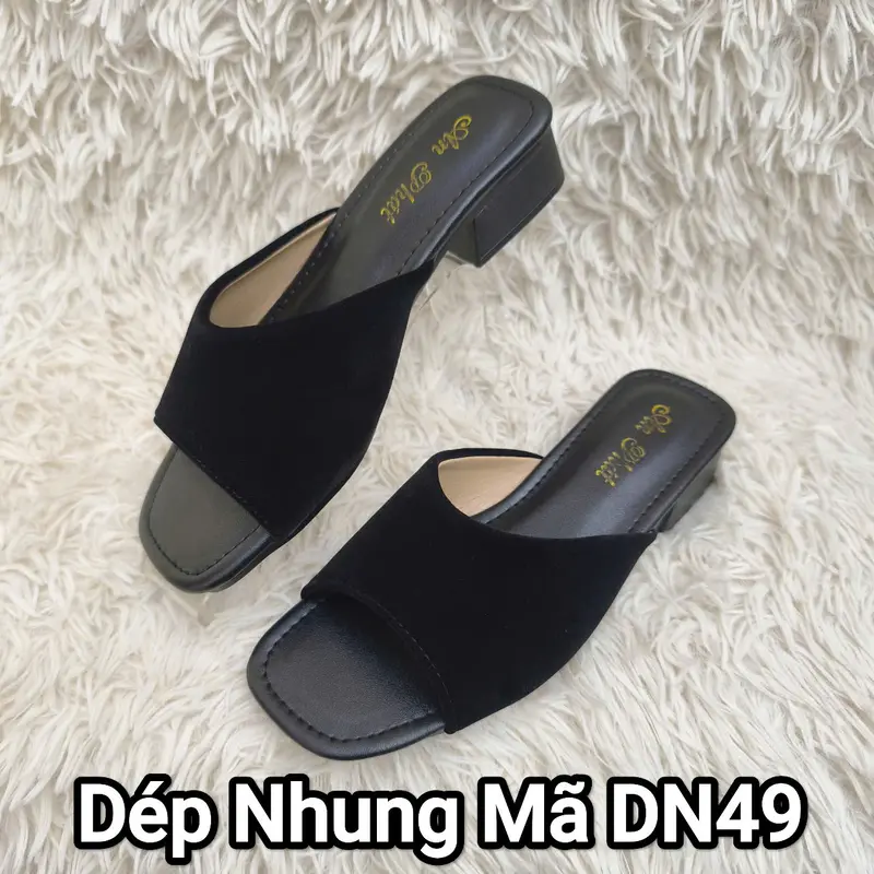 Dép Nhung Cao Cấp Palmyran - Dép Trung Niên Nữ - Shoes 1