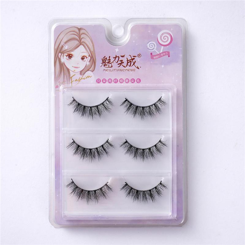 Product Introduction of Lông Mi Giả, Tự Nhiên Và Bồng Bềnh, Thiết Kế Manga 3D, Có Thể Tái Sử Dụng, Uốn Cong, Thích Hợp Để Ghép Nối Tự Làm, Lông Mi Dày, Nối Mi Hoa Hướng Dương, Mềm Mại Và Mỏng, Thích Hợp Để Trang Điểm Mắt, Đi Kèm Với Keo Và Nhíp Miễn Phí 24