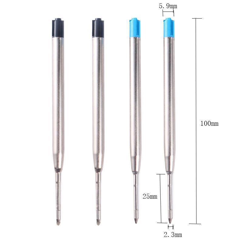 Combo 5 Ruột bút bi kiểu xoay 10cm - ruột bút ký tên bằng kim loại