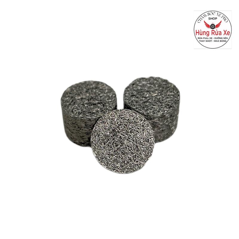 Lõi Tạo Bọt Đầu Lọc Tạo Bọt Tuyết Bằng Thép Không Gỉ Dùng Cho Bình Tạo Bọt Gắn Vòi Xịt Máy Rửa Xe mật độ dày 5,5gr Lau Xe Phụ Kiện