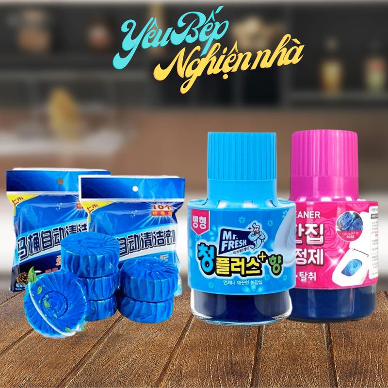 Cốc Thả Bồn Cầu Hàn Quốc Chính Hãng Dạng Sáp 180Gr Diệt Khuẩn Thơm Mát