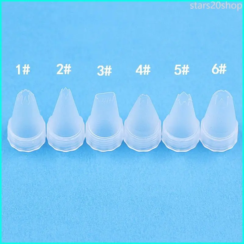 stars20shop 98.หัวบีบครีมพร้อมส่ง เทียมพลาสติก หัวบีบครีม พลาสติก วิปครีมเทียม กาวครีม หัวบีบกาวครีม  DIY