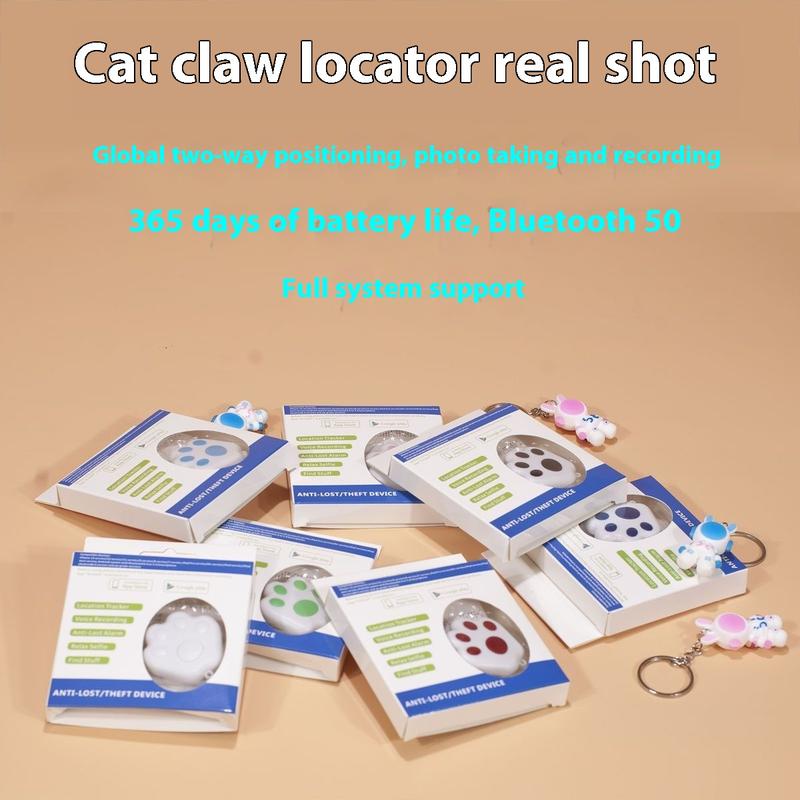 Product Introduction of Dogs and Cats Anti-Lost Locator Pet Global Navigation New Smart Cat Dog Collar Tracking Two-Way Looking for Bluetooth Waterproof Apple Android Universal 3