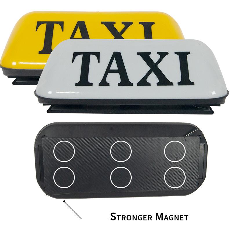 Mào taxi vàng - đế nam châm nhiều cỡ 3