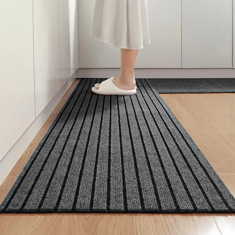 Kitchen floor mats are water-absorbing, anti-skid and oil-proof, scrub-free, dirt-resistant foot mats, door mats and door carpets for household use carpet viral murah, karpet murah, karpet tiktok viral