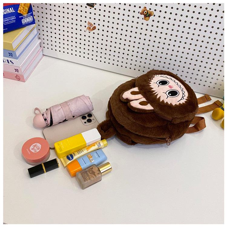 Product Introduction of Ba Lô Nhồi Bông Labubu, Có Búp Bê, Dung Lượng Lớn, Thích Hợp Đi Học, Thiết Kế POP MART Hoạt Hình, Túi Đeo Vai, Ba Lô Đi Học, Túi Đi Học, Phong Cách Hoạt Hình, Cỡ Lớn, Thích Hợp Cho Học Sinh 21
