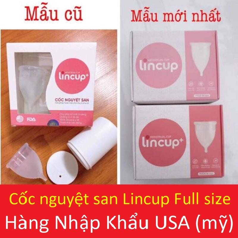 Cốc Nguyệt San Lincup Chính Hãng, Lincup 28ml Sensitive New Mền Mại, Chống Tràn, Thoải Mái, Tiện Lợi