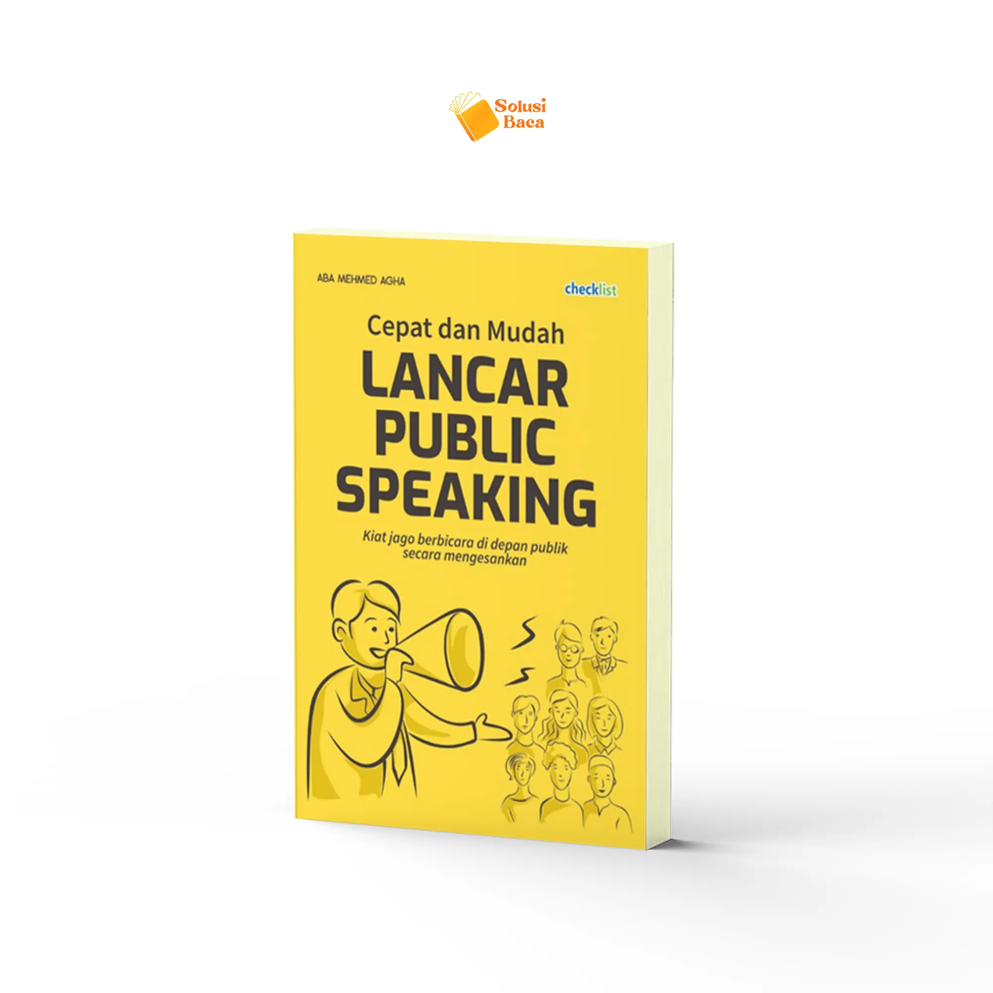SolusiBaca | Buku Belajar Cepat dan Mudah Lancar Public Speaking | Checklist