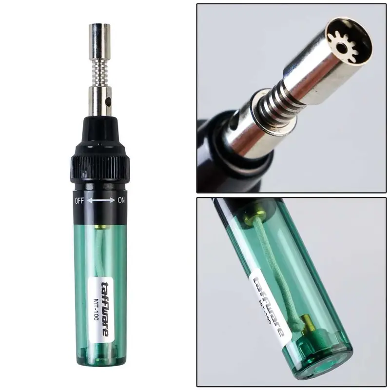 Taffware Solder Gas Butane Portable Iron Pen - MT-100 2