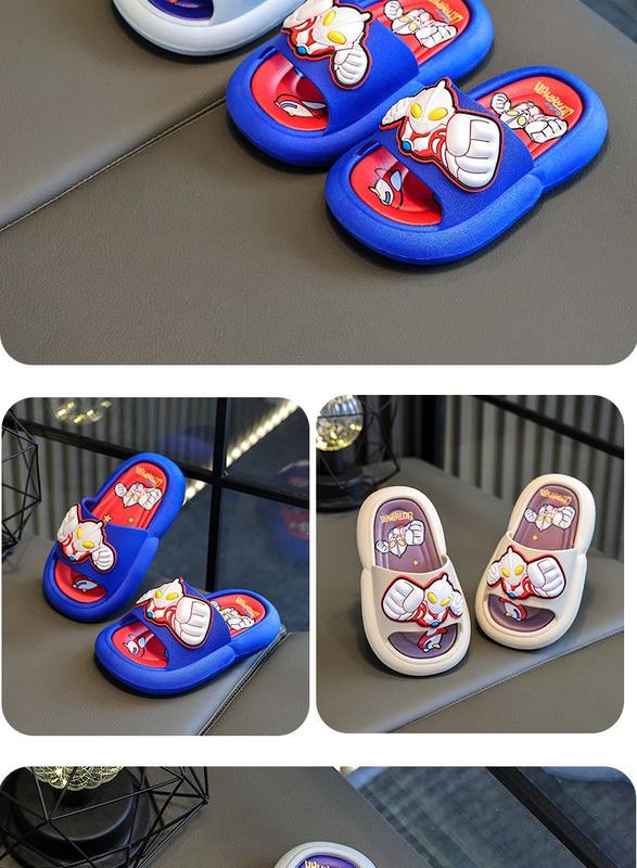 Product Introduction of Children's Slippers Boys Home Bathroom Non-Slip Shit Feeling Boys Baby Sandals 28