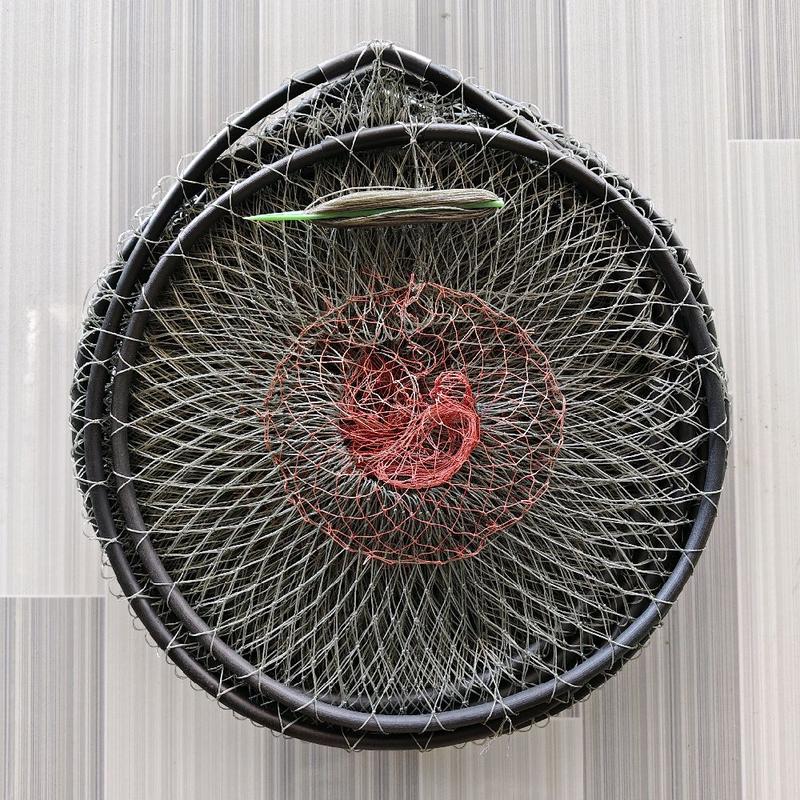 Combo 20 cái lờ cá cải tiến vành nhựa đen dài 50 rộng 30