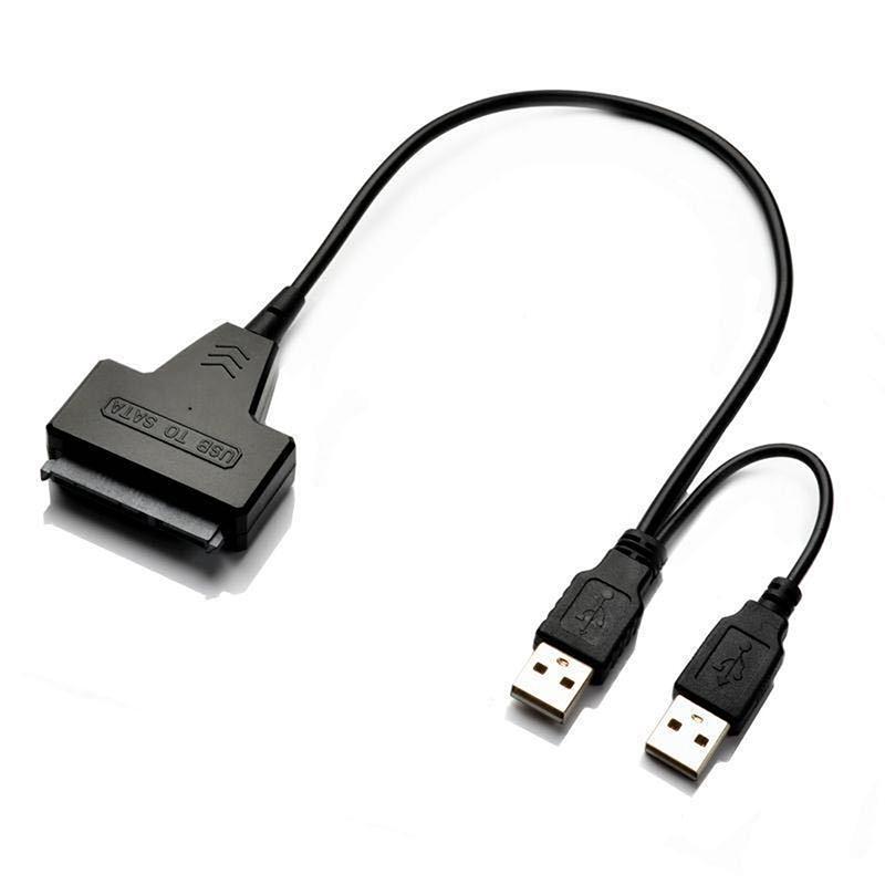 Product Introduction of SATA Cable for Laptop SSD 2.5 Inch Desktop HDD External Hard Drive USB 3.0 Adapter With Power Supply Port for Mac OS,for Windwos 17