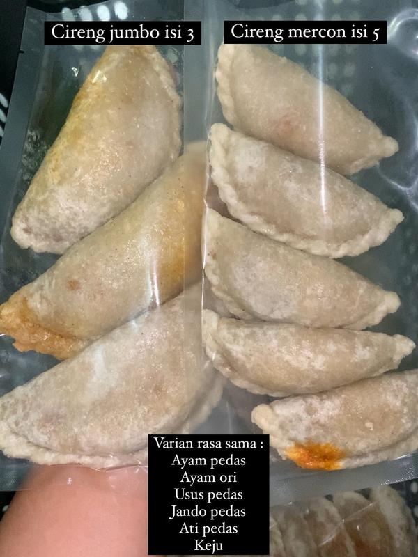 1 Pack Cireng Mercon Umafood Isi Ayam Suwir Pedas / Jando Pedas / Usus Pedas / Ati Pedas / Keju 4