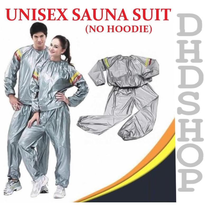 DHD Unisex Sauna Suit for Men at Women Exercise Men Weight Loss (NO HOOD)_voghion.com