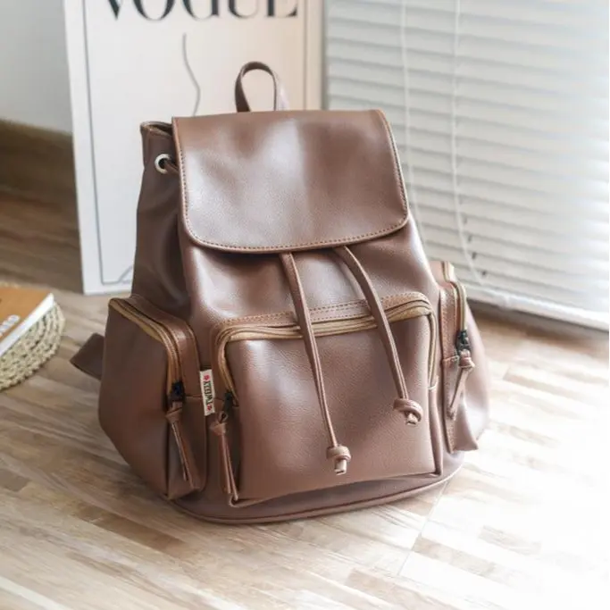 Tweelyforbag Tas Ransel Wanita  Clio Backpack Vintage School Cewek 7