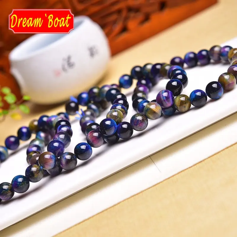 Vòng Tay Mắt Hổ, Thiết Kế Galaxy, Vòng Tay Đá Quý, Vòng Tay Phong Thủy, Vòng Tay Đá, Vòng Tay Mắt Hổ Galaxy 8